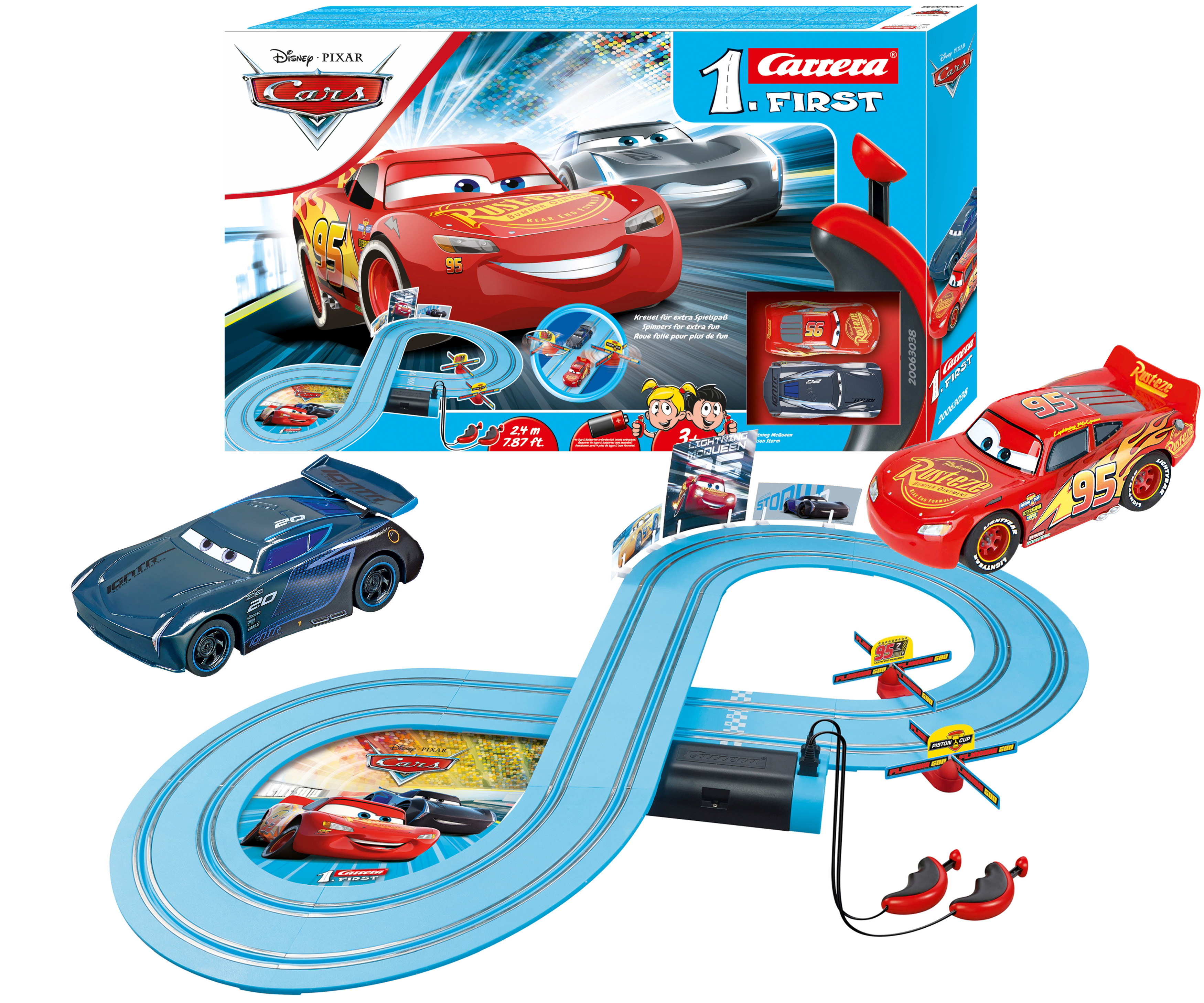 Carrera First 200 Cars - Power Duell 2,4m